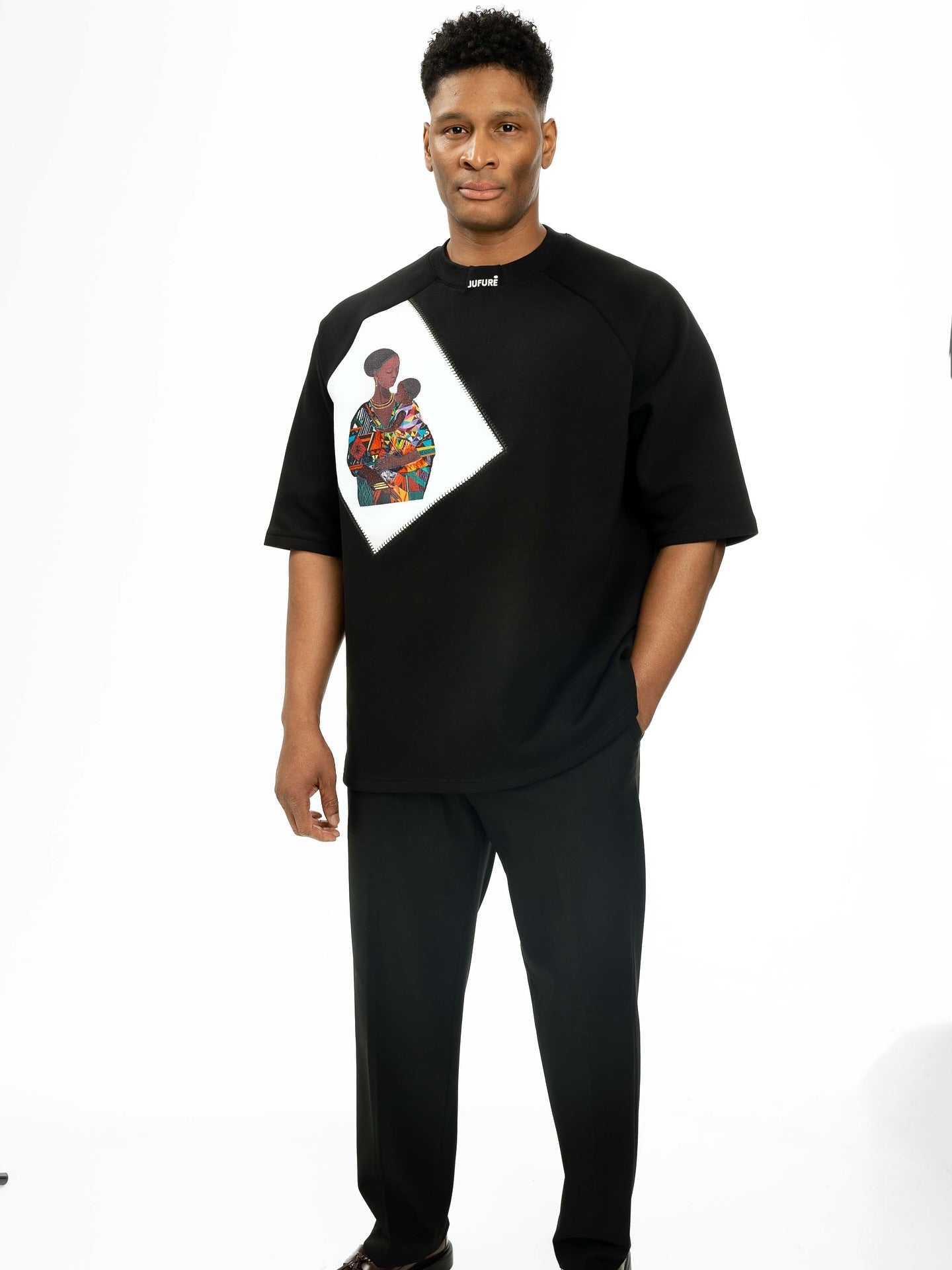 Mother's Love Black Tee