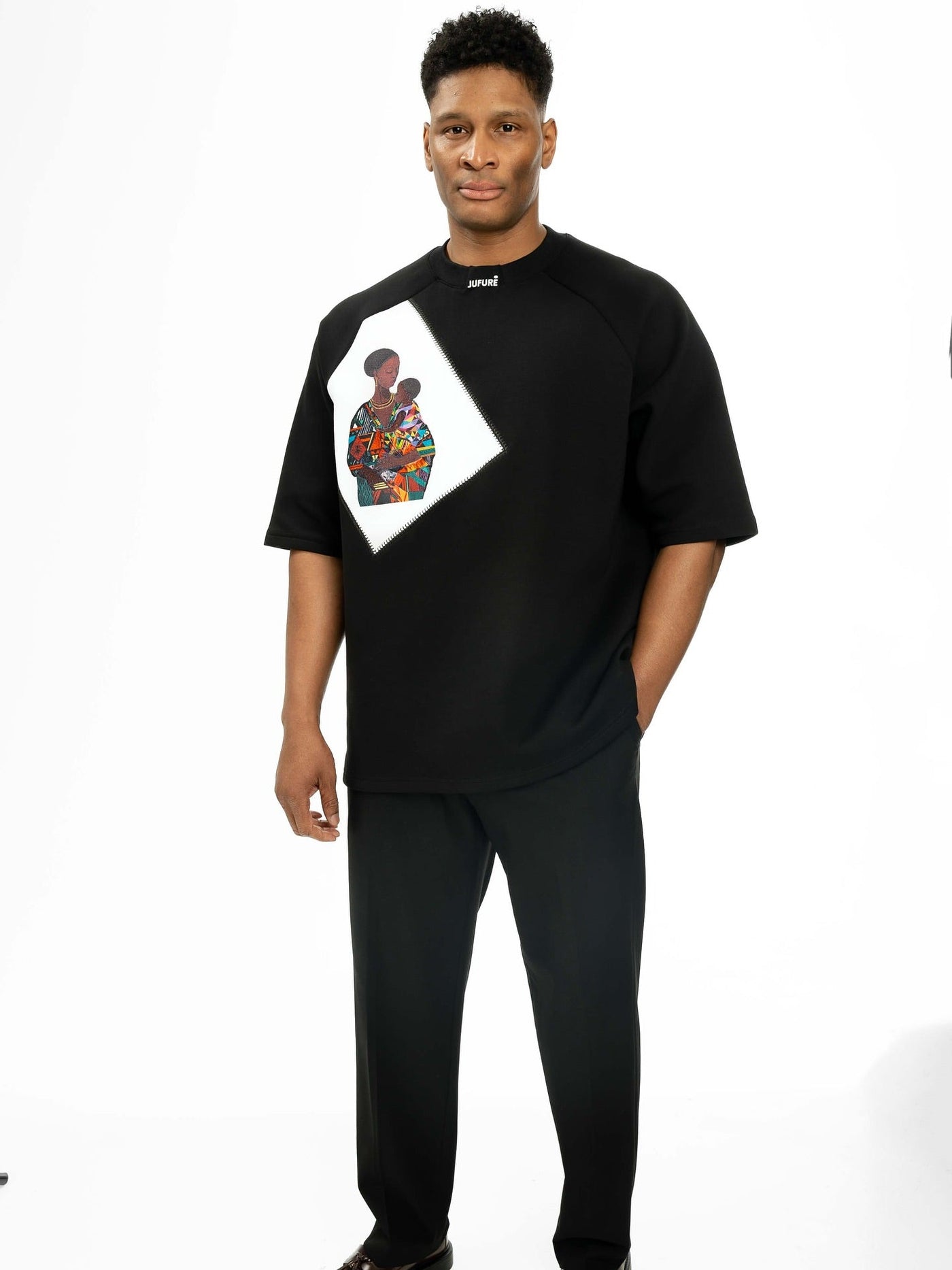 Mother's Love Black Tee