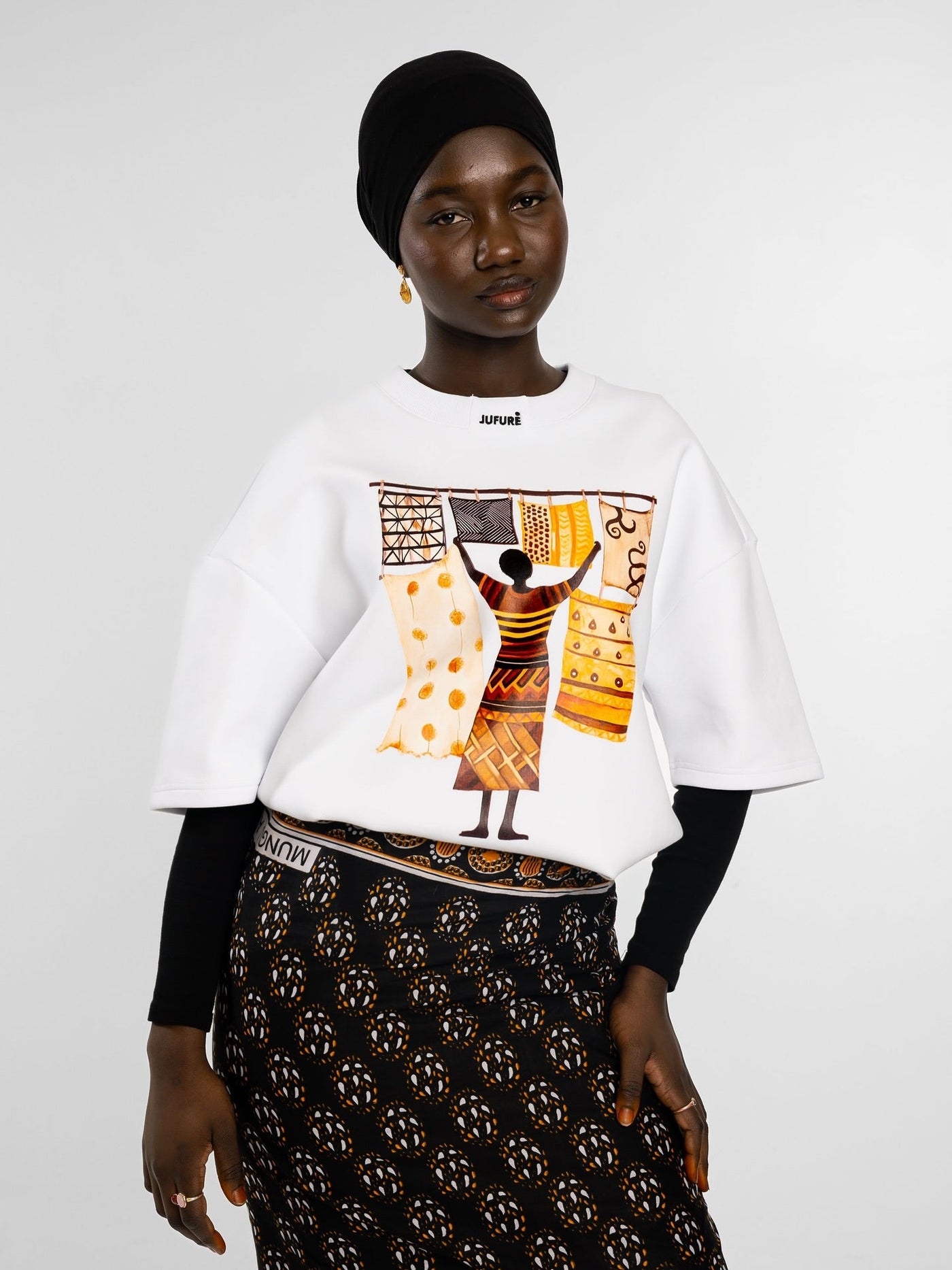 Somanda Kuroo White Tee