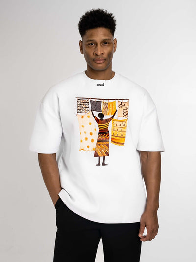 Somanda Kuroo White Tee