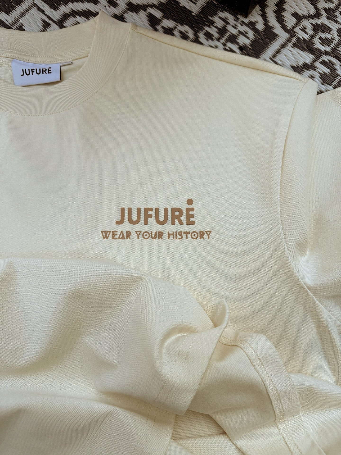 Cream Membership T-Shirt — Light (Heart Logo)