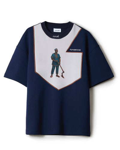 Blue Tee — Fatherhood Collection