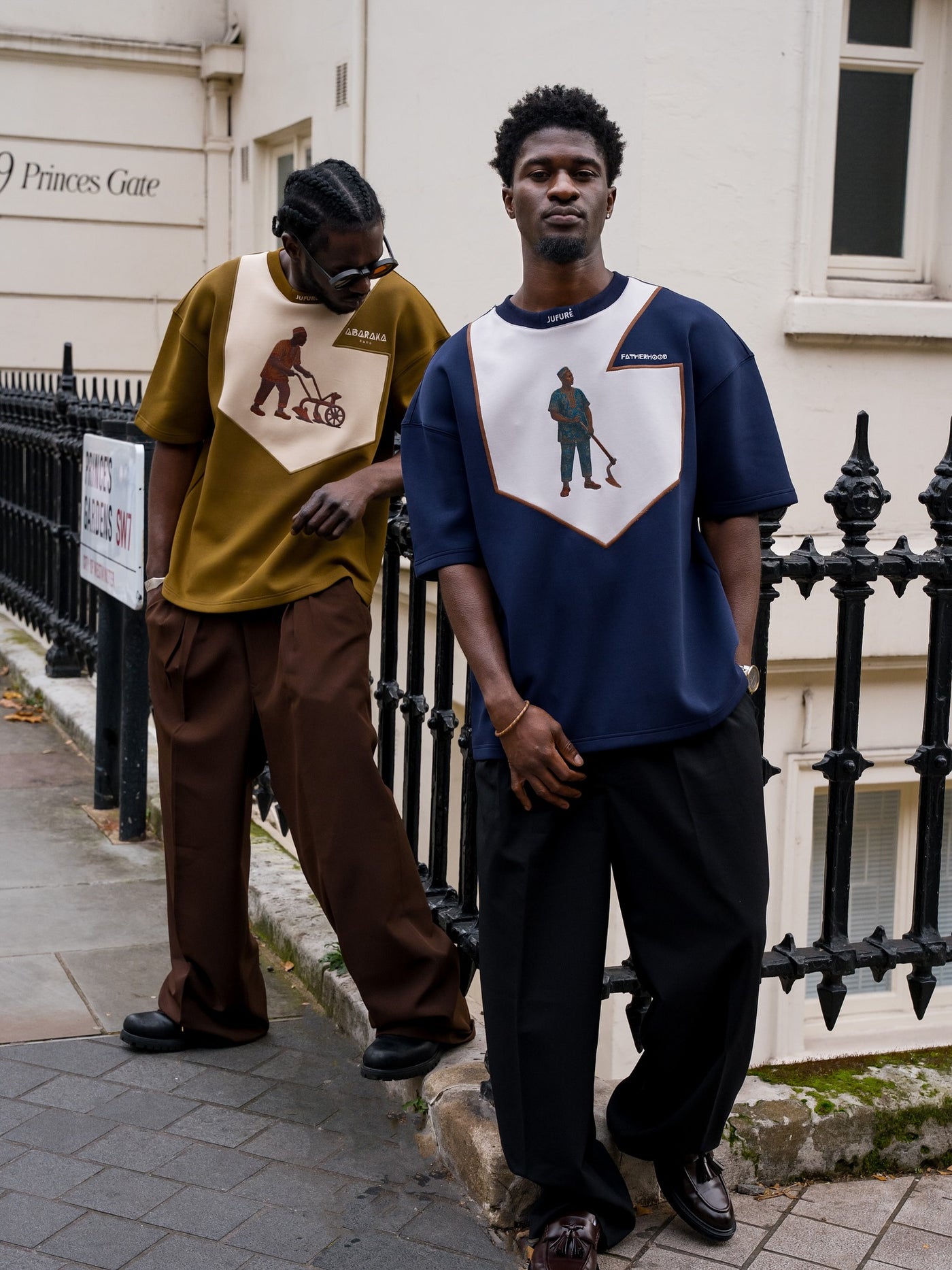 Blue Tee — Fatherhood Collection