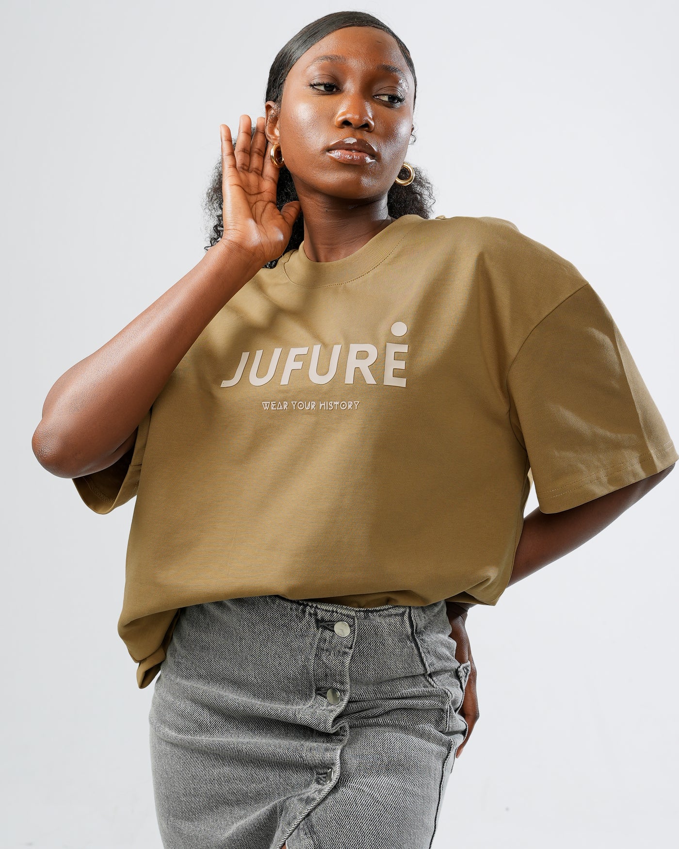 Khaki Membership Tee — Wisdom