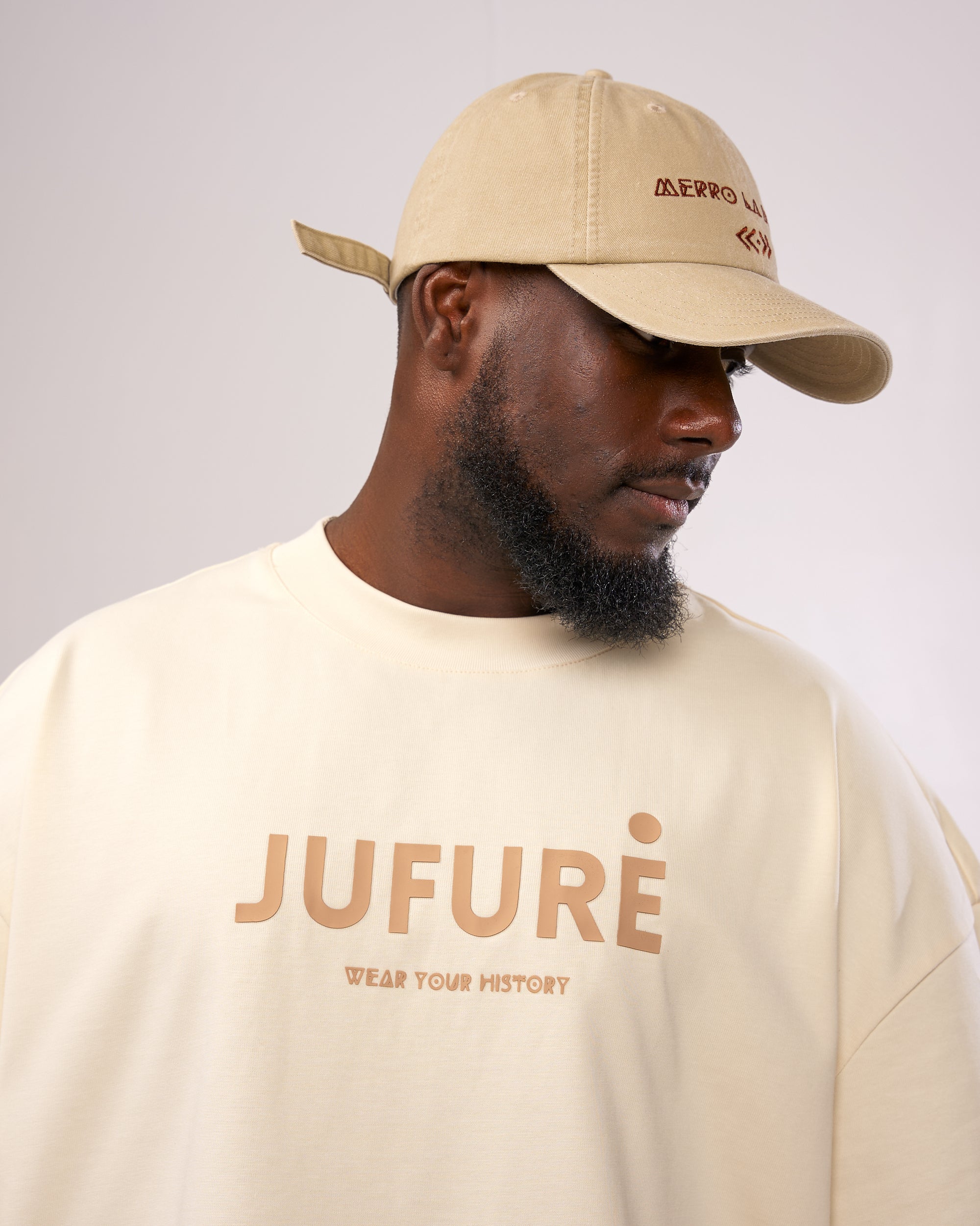 Cream Membership T-Shirt — Light (Chest Logo)