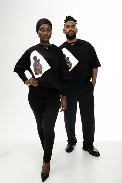 Mother's Love Black Tee